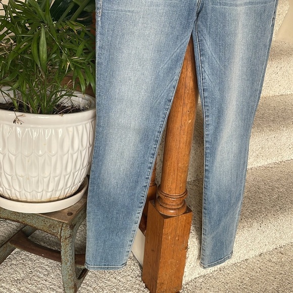 Frame Denim Women's Le Skinny De Jeanne Crop Blue Jeans - Picture 6 of 14